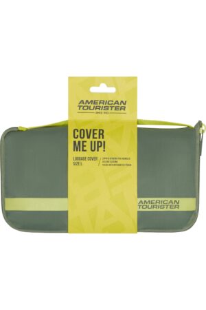 Accesorio de viaje TRAVEL ACCESSORIES Foldable Luggage Cover L Olive/Lime