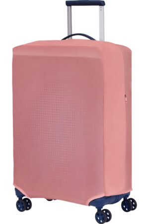 Accesorio de viaje TRAVEL ACCESSORIES Foldable Luggage Cover M Pink/Mauve
