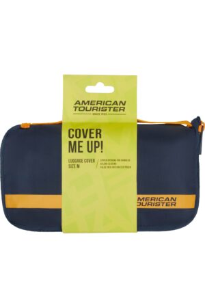 Accesorio de viaje TRAVEL ACCESSORIES Foldable Luggage Cover M Navy/Orange