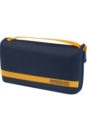 Accesorio de viaje TRAVEL ACCESSORIES Foldable Luggage Cover M Navy/Orange