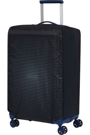 Accesorio de viaje TRAVEL ACCESSORIES Foldable Luggage Cover M Black Grey