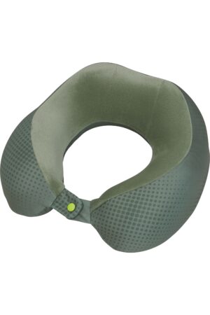 Accesorio de viaje TRAVEL ACCESSORIES Travel Pillow Memory Foam Olive/Lime