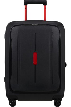 Maleta Spinner ESSENS 55 cm Exp Zip Charcoal/Red
