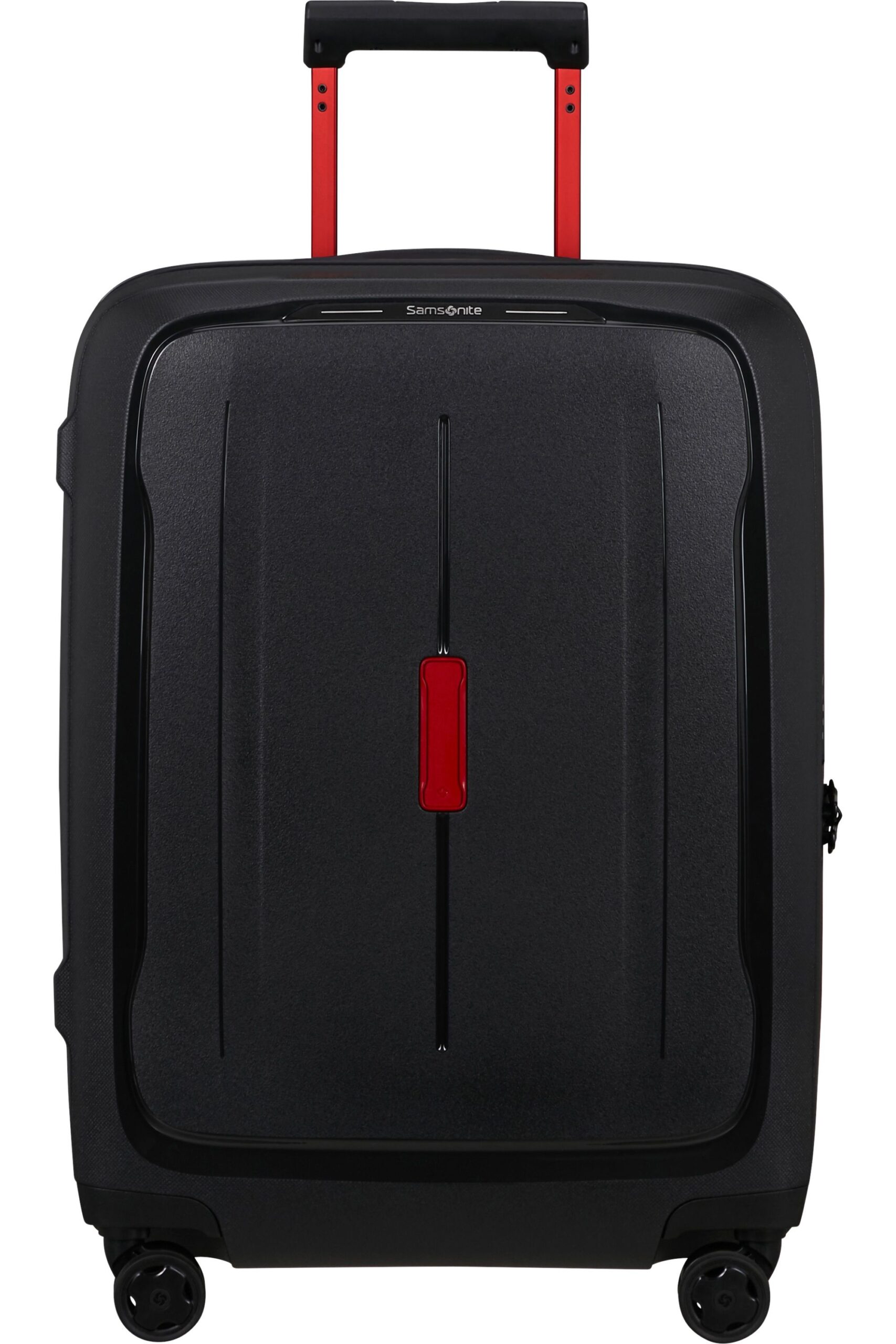 Maleta Spinner ESSENS 55 cm Exp Zip Charcoal/Red | Maletas, Mochilas, Bolsos, Equipaje y Accesorios en Canarias - Pelkbags - Estilo y calidad para cada viaje - 1 Maleta Spinner ESSENS 55 cm Exp Zip Charcoal/Red