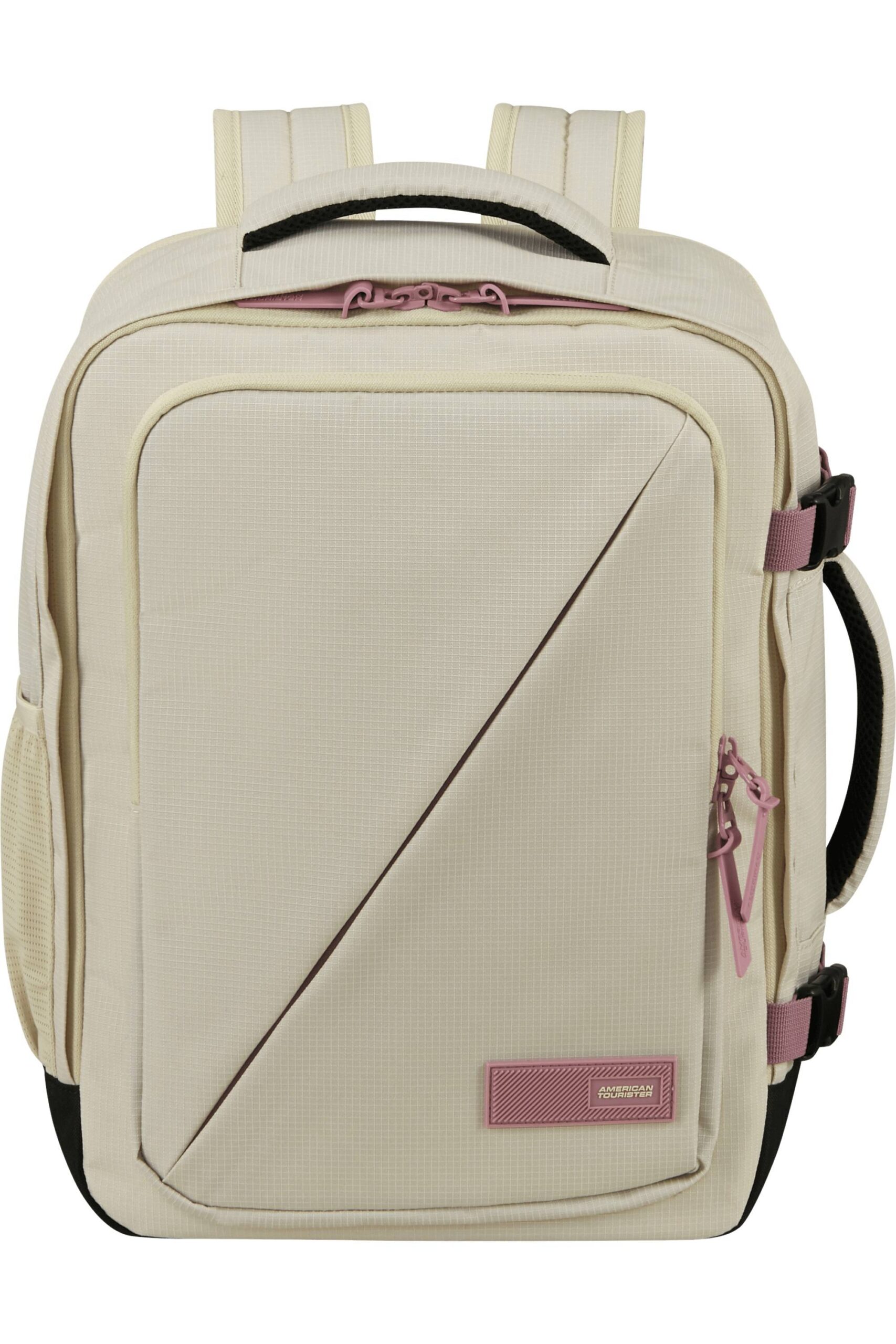 Mochila 40 x 30 x 20 cm TAKE2CABIN Casual Backpack MS Coconut Sand/Galactic Mauve | Maletas, Mochilas, Bolsos, Equipaje y Accesorios en Canarias - Pelkbags - Estilo y calidad para cada viaje - 1 Mochila 40 x 30 x 20 cm TAKE2CABIN Casual Backpack MS Coconut Sand/Galactic Mauve