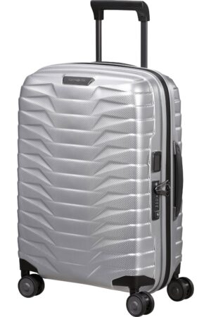 Maleta Spinner PROXIS 55 cm Exp Length 40 cm Silver