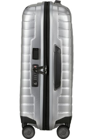 Maleta Spinner PROXIS 55 cm Exp Length 40 cm Silver