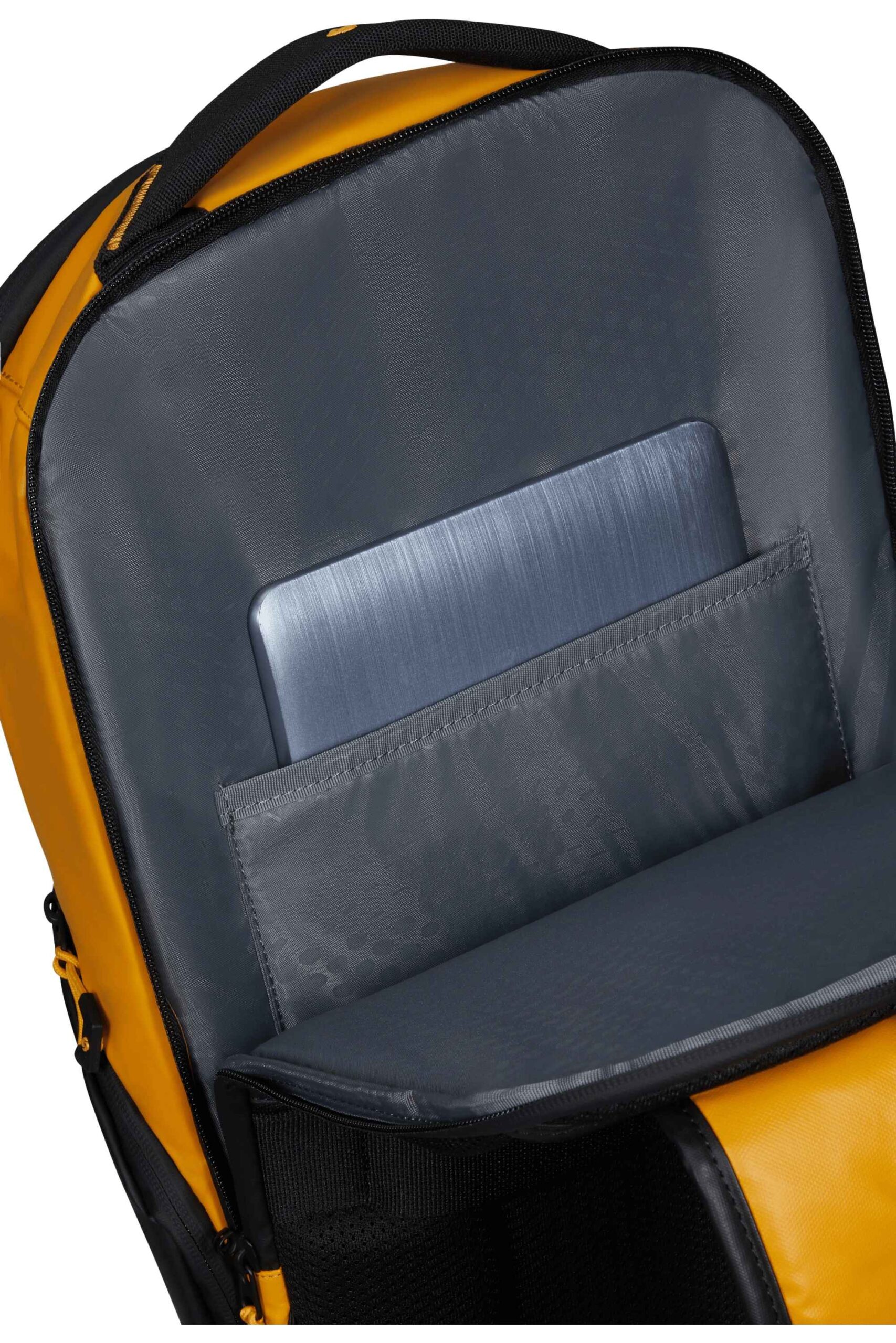 Mochila ECODIVER Urban Laptop Backpack M Yellow | Maletas, Mochilas, Bolsos, Equipaje y Accesorios en Canarias - Pelkbags - Estilo y calidad para cada viaje - 4 Mochila ECODIVER Urban Laptop Backpack M Yellow
