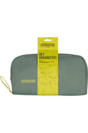 Accesorio de viaje TRAVEL ACCESSORIES Packing Organizers 5Pcs Olive/Lime