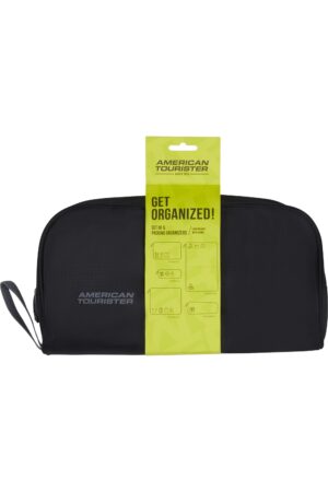 Accesorio de viaje TRAVEL ACCESSORIES Packing Organizers 5Pcs Black/Grey