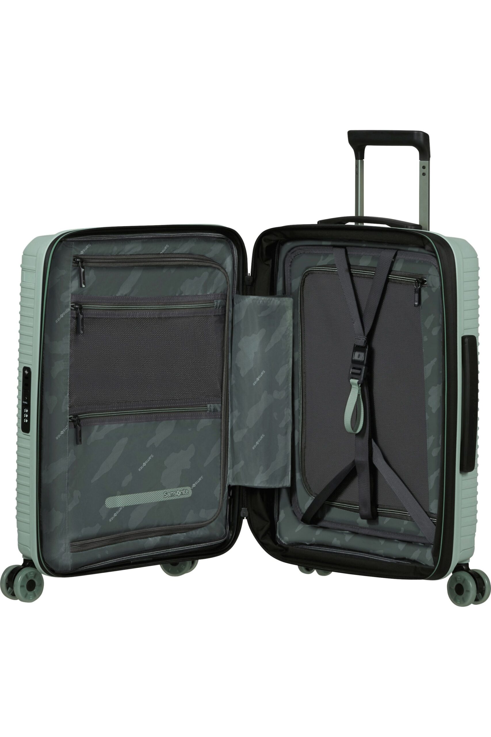 Maleta Spinner PRODIVER HS 55 cm Exp Light Sage | Maletas, Mochilas, Bolsos, Equipaje y Accesorios en Canarias - Pelkbags - Estilo y calidad para cada viaje - 3 Maleta Spinner PRODIVER HS 55 cm Exp Light Sage