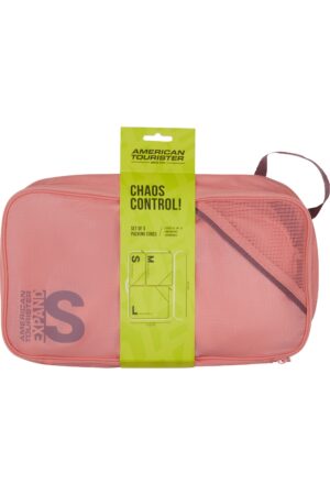 Accesorio de viaje TRAVEL ACCESSORIES Packing Cubes S/M/L Pink/Mauve