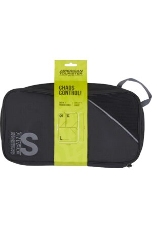 Accesorio de viaje TRAVEL ACCESSORIES Packing Cubes S/M/L Black/Grey
