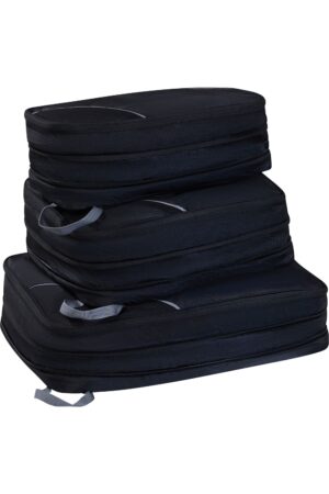 Accesorio de viaje TRAVEL ACCESSORIES Packing Cubes S/M/L Black/Grey