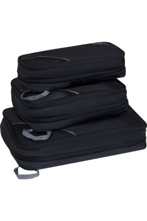 Accesorio de viaje TRAVEL ACCESSORIES Packing Cubes S/M/L Black/Grey
