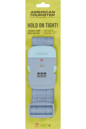 Accesorio de viaje TRAVEL ACCESSORIES Luggage Belt Tsa Stone Blue/Blue