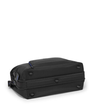 Bolso de viaje Tumi Alpha Double Expansion Duffle NA Compliant Black/Ultrablue