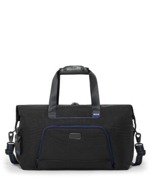 Bolso de viaje Tumi Alpha Double Expansion Duffle NA Compliant Black/Ultrablue
