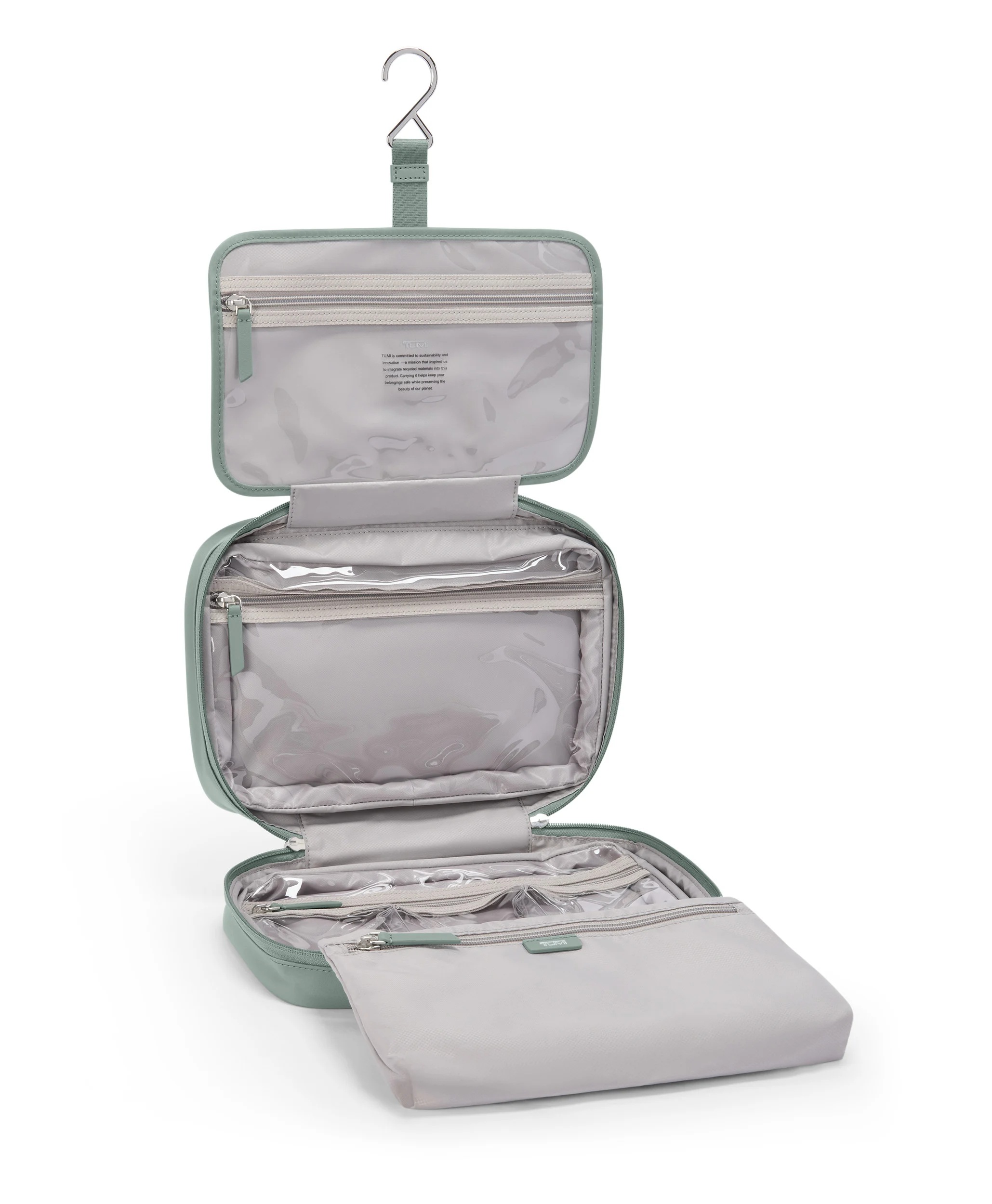 Neceser Voyageur Madeline Cosmetic NA Compliant Thyme | Maletas, Mochilas, Bolsos, Equipaje y Accesorios en Canarias - Pelkbags - Estilo y calidad para cada viaje - 3 Neceser Voyageur Madeline Cosmetic NA Compliant Thyme