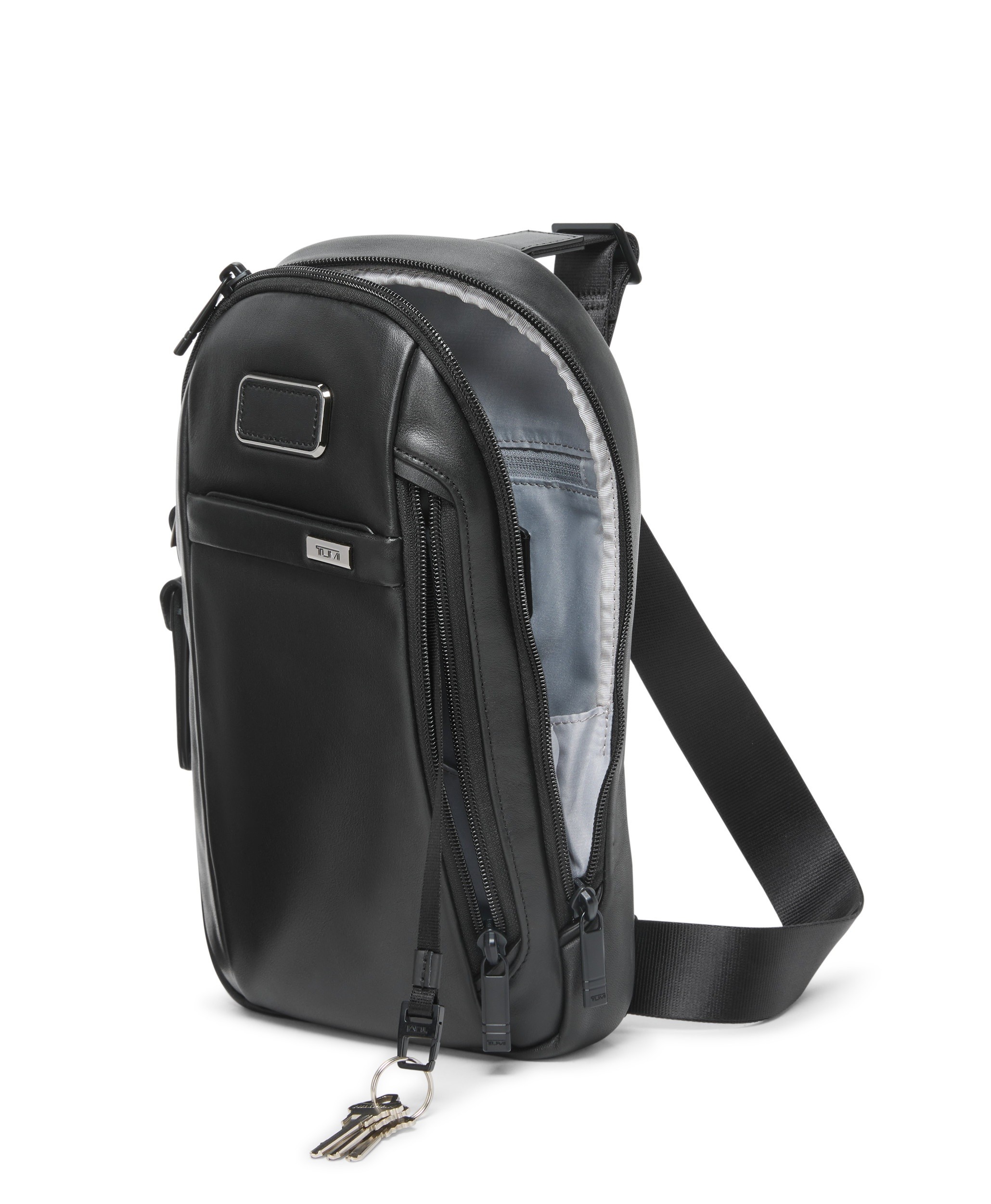 Bolso Tumi Alpha Sling Bag NA Compliant Black | Maletas, Mochilas, Bolsos, Equipaje y Accesorios en Canarias - Pelkabags - Estilo y calidad para cada viaje - 3 Bolso Tumi Alpha Sling Bag NA Compliant Black