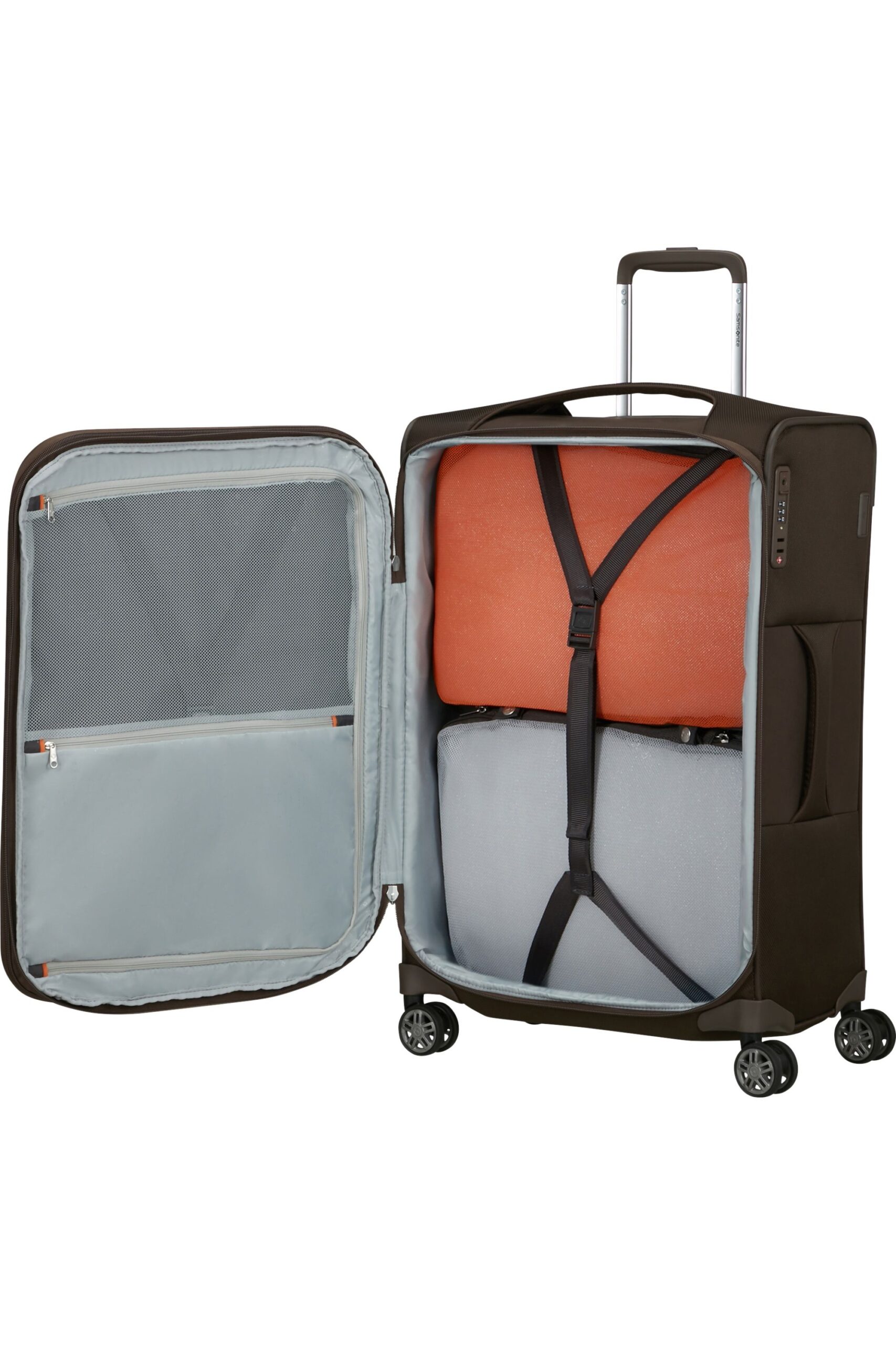 Maleta Spinner RE-LITE 67 cm Exp Coffee Bean | Maletas, Mochilas, Bolsos, Equipaje y Accesorios en Canarias - Pelkabags - Estilo y calidad para cada viaje - 4 Maleta Spinner RE-LITE 67 cm Exp Coffee Bean