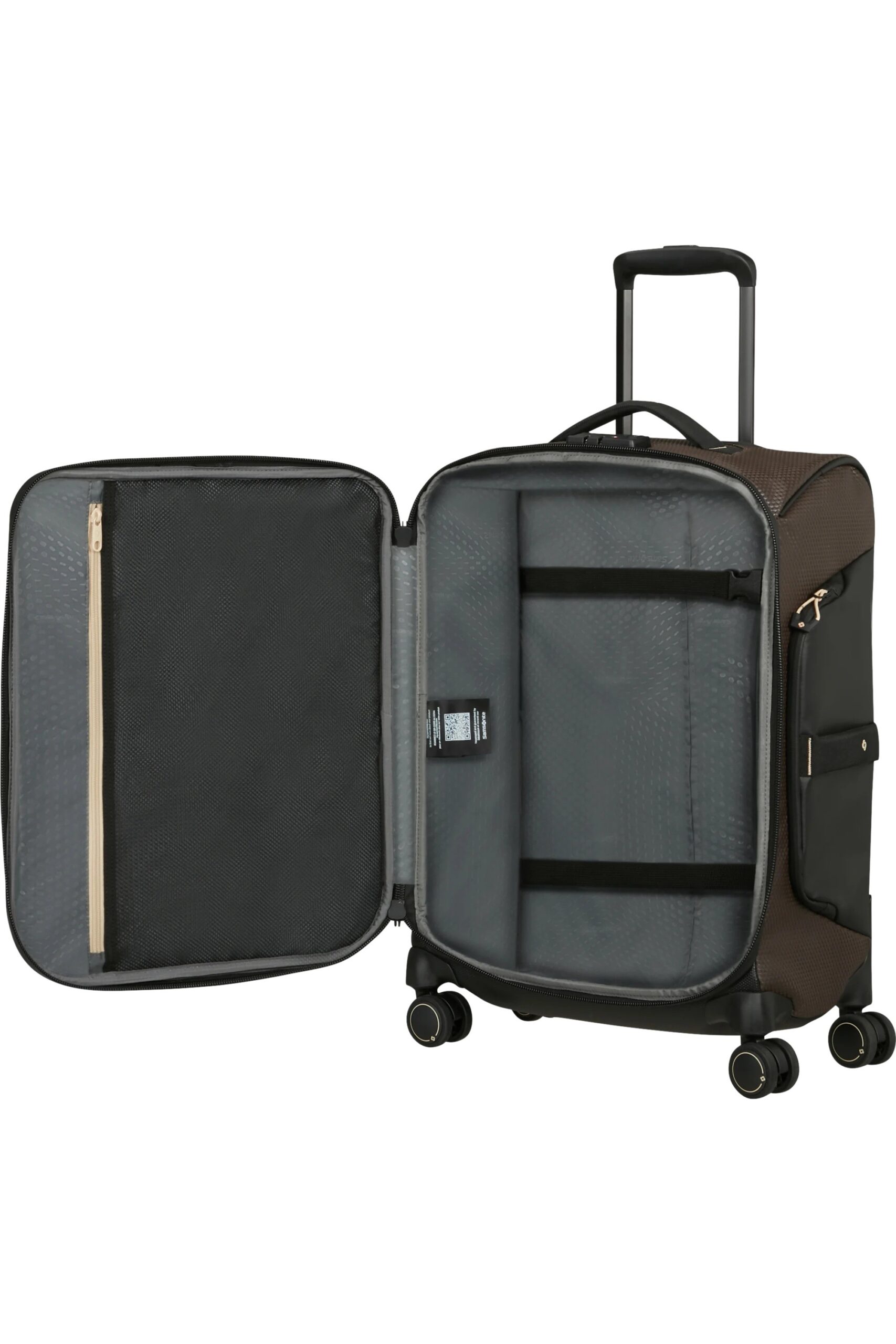 Maleta Spinner ECODIVER Duffle 55 cm Coffeebean | Maletas, Mochilas, Bolsos, Equipaje y Accesorios en Canarias - Pelkabags - Estilo y calidad para cada viaje - 4 Maleta Spinner ECODIVER Duffle 55 cm Coffeebean