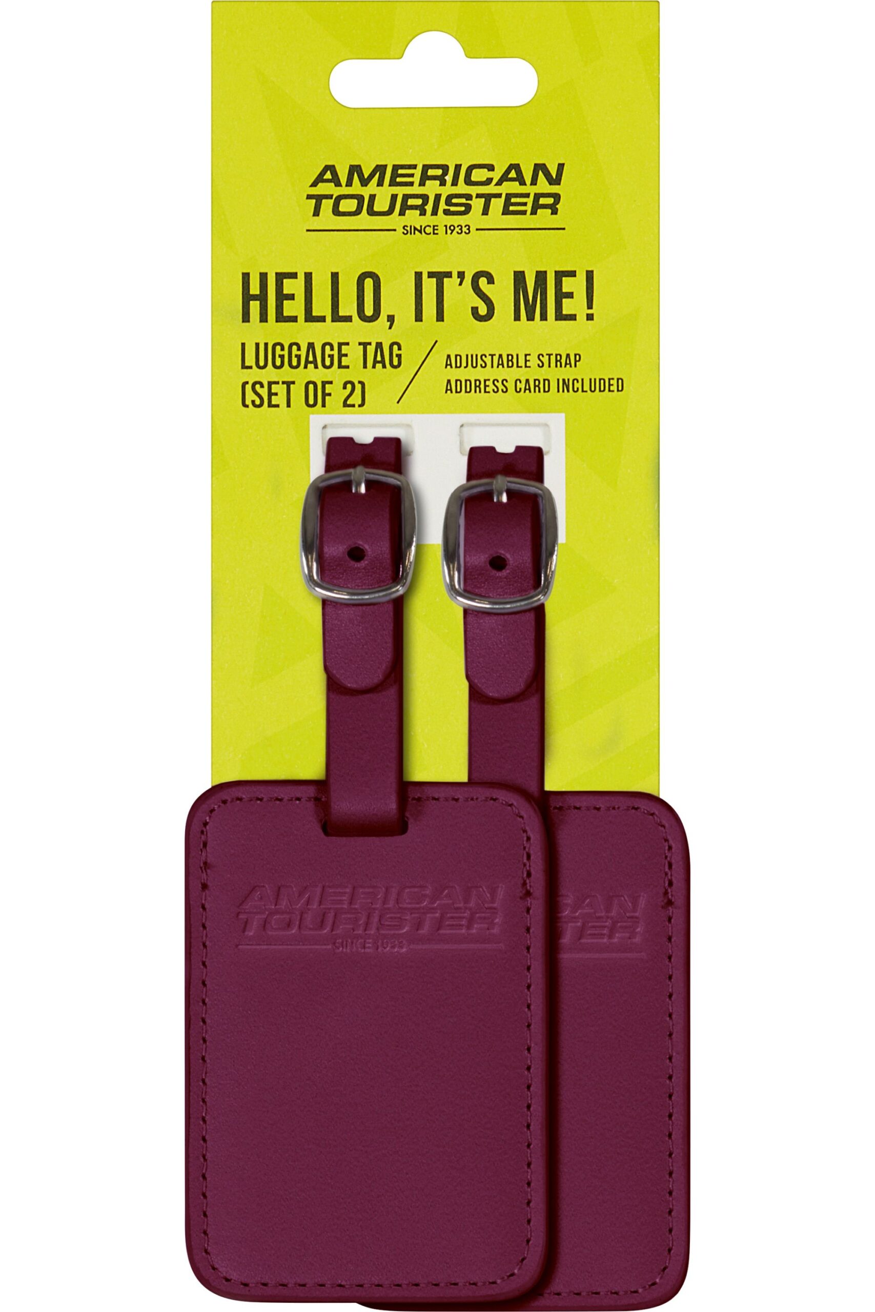 Accesorio de viaje TRAVEL ACCESSORIES Luggage Tag x 2 Iced Berry | Maletas, Mochilas, Bolsos, Equipaje y Accesorios en Canarias - Pelkabags - Estilo y calidad para cada viaje - 3 Accesorio de viaje TRAVEL ACCESSORIES Luggage Tag x 2 Iced Berry