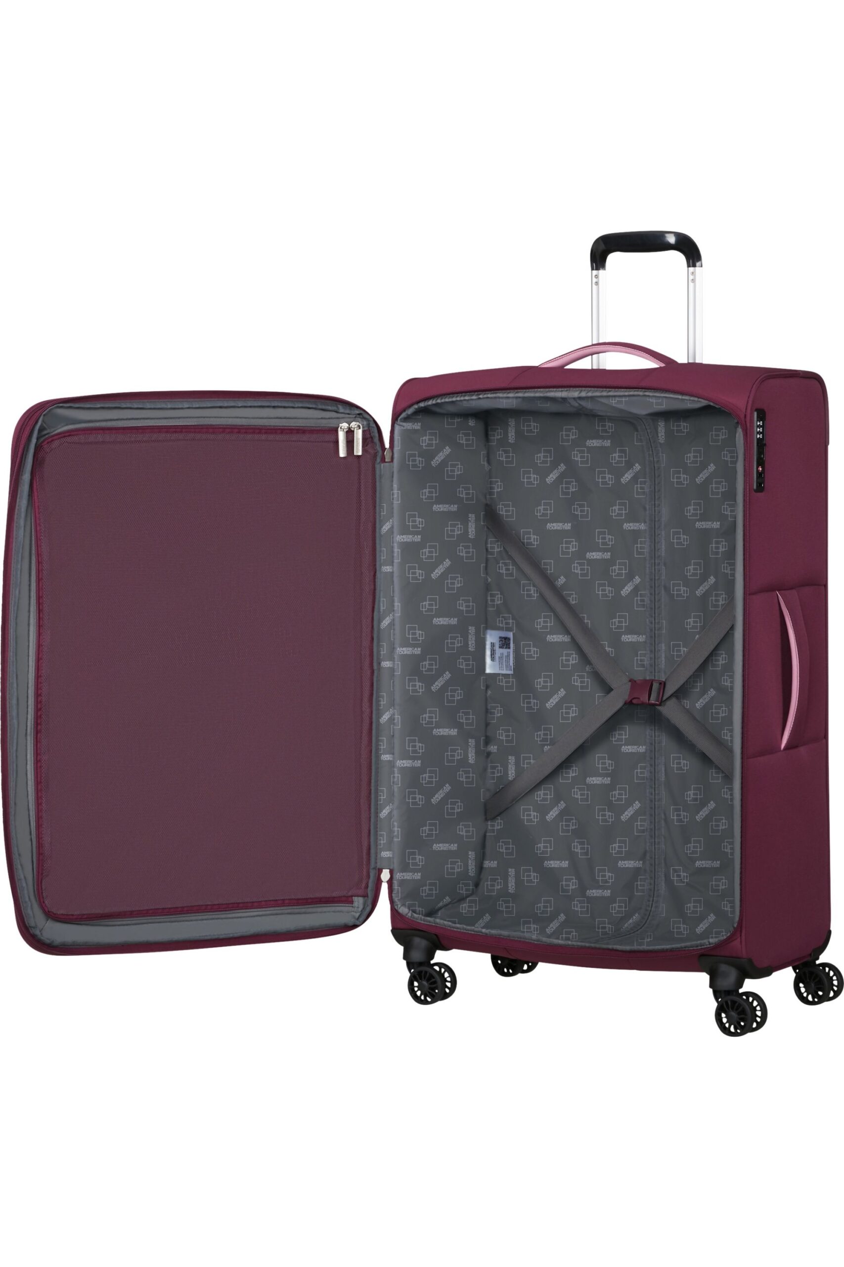 Maleta Spinner CLOUDRIDER L Exp Iced Berry | Maletas, Mochilas, Bolsos, Equipaje y Accesorios en Canarias - Pelkabags - Estilo y calidad para cada viaje - 5 Maleta Spinner CLOUDRIDER L Exp Iced Berry
