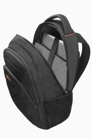 AT WORK LAPTOP BACKPACK 13.3"-14.1" BLACK/ORANGE