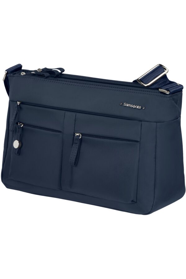 MOVE 4.0 HORIZ. SHOULDER BAG+FLAT DARK BLUE