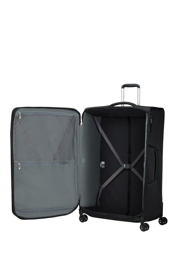 Maleta Spinner RESPARK 82 cm Exp Ozone Black