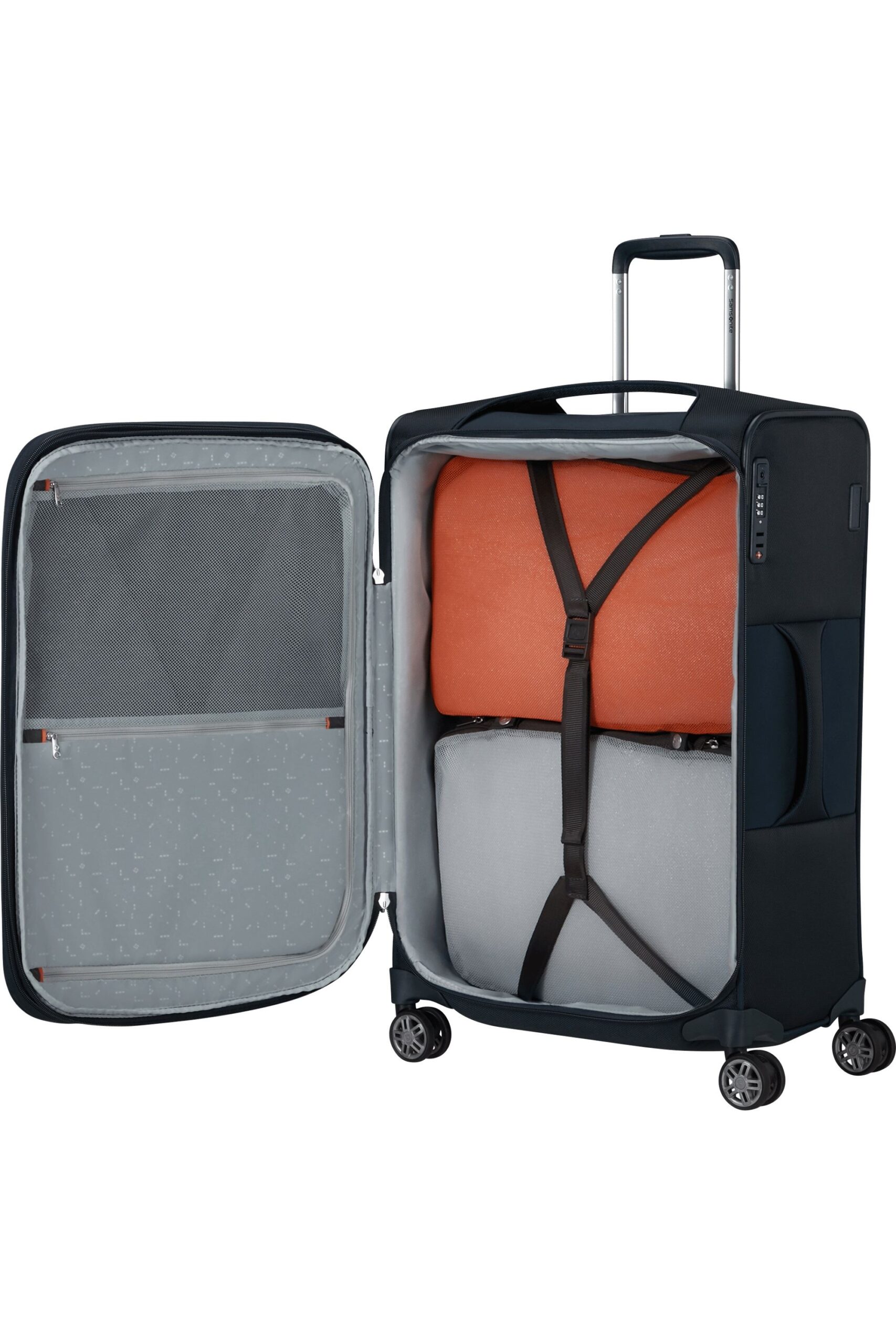 Maleta Spinner RE-LITE 67 cm Exp Midnight Blue | Maletas, Mochilas, Bolsos, Equipaje y Accesorios en Canarias - Pelkbags - Estilo y calidad para cada viaje - 3 Maleta Spinner RE-LITE 67 cm Exp Midnight Blue