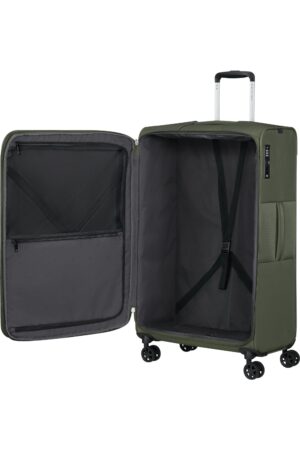 Maleta Spinner GOTWIST 78 cm Exp Dark Green