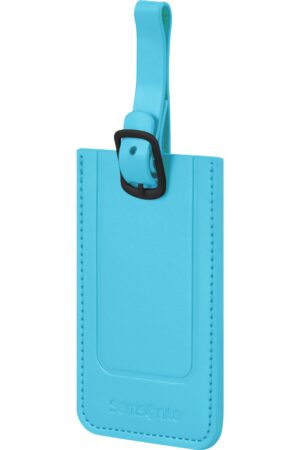 Accesorio de viaje TA REVOLUTION Rectangle Luggage Tag x 2 Vivid Blue