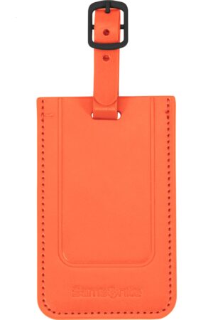 Accesorio de viaje TA REVOLUTION Rectangle Luggage Tag x 2 Orange