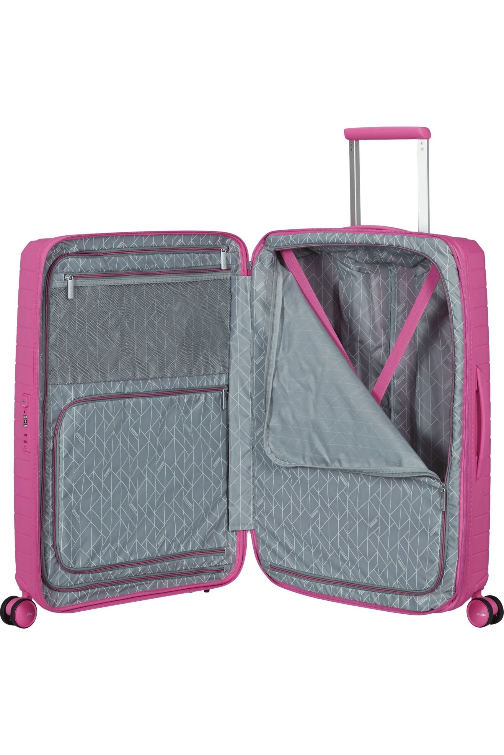 Maleta Spinner FASTFORWARD 68 cm Exp Electric Fuchsia | Maletas, Mochilas, Bolsos, Equipaje y Accesorios en Canarias - Pelkbags - Estilo y calidad para cada viaje - 4 Maleta Spinner FASTFORWARD 68 cm Exp Electric Fuchsia