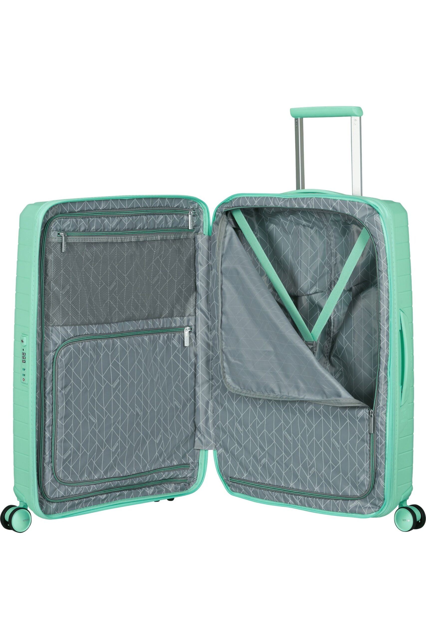 Maleta Spinner FASTFORWARD 68 cm Exp Jelly Mint | Maletas, Mochilas, Bolsos, Equipaje y Accesorios en Canarias - Pelkbags - Estilo y calidad para cada viaje - 5 Maleta Spinner FASTFORWARD 68 cm Exp Jelly Mint