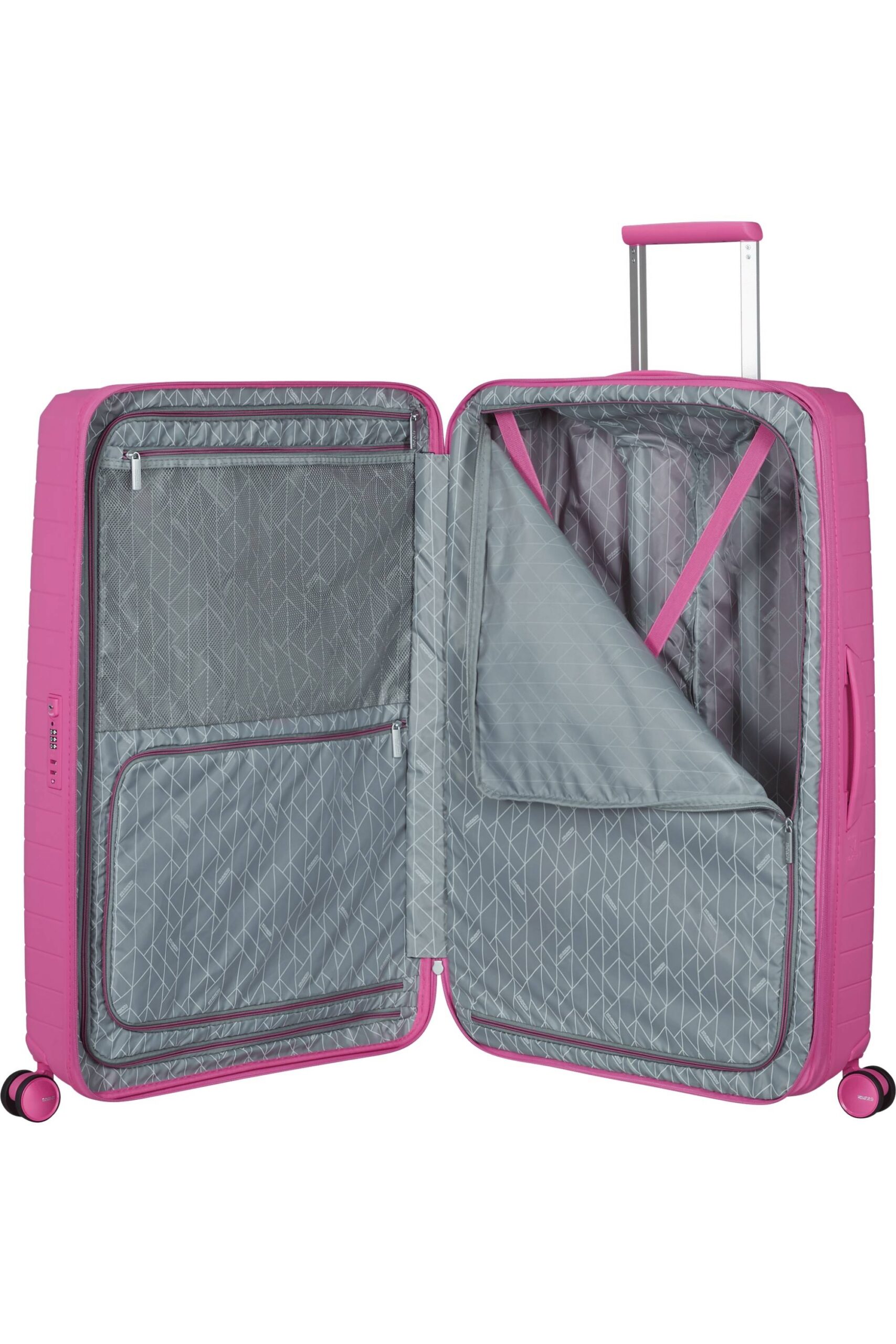 Maleta Spinner FASTFORWARD 78 cm Exp Electric Fuchsia | Maletas, Mochilas, Bolsos, Equipaje y Accesorios en Canarias - Pelkbags - Estilo y calidad para cada viaje - 4 Maleta Spinner FASTFORWARD 78 cm Exp Electric Fuchsia