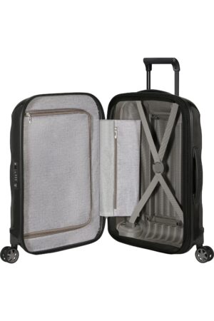 Maleta Spinner C-LITE 55 cm Exp Length 40 cm Black
