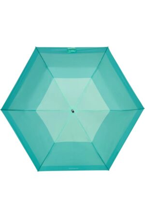 Paraguas RAIN PRO 3 Sect Ultra Mini Flat Geomatric Turquoise